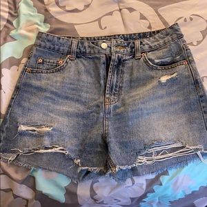 Jean shorts - high wasted